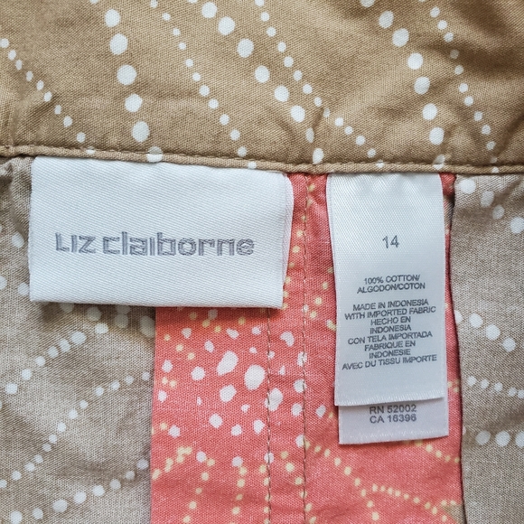 Liz Claiborne Retro Flower Skirt Y2K - Picture 5 of 6